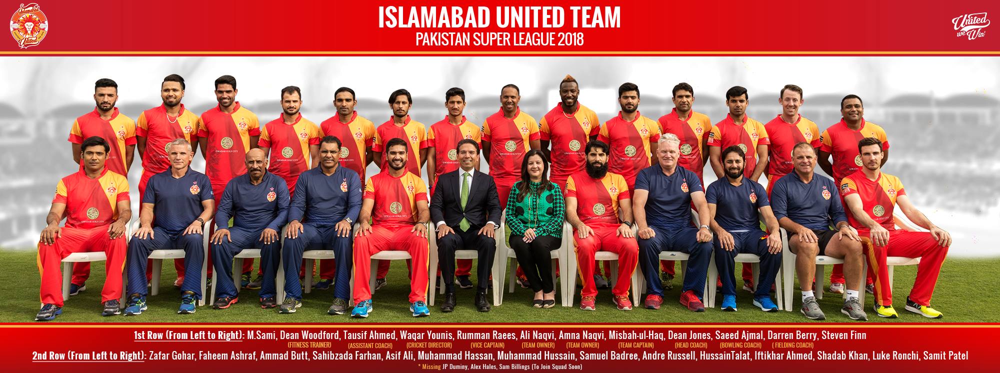Islamabad United, PSL 2018