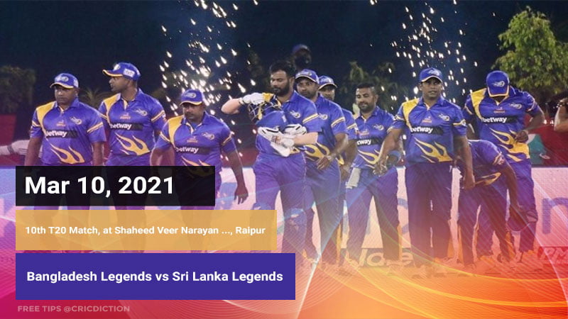 Bangladesh Legends vs Sri Lanka Legends