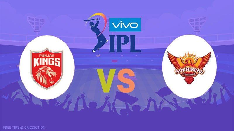 Punjab Kings vs Sunrisers Hyderabad