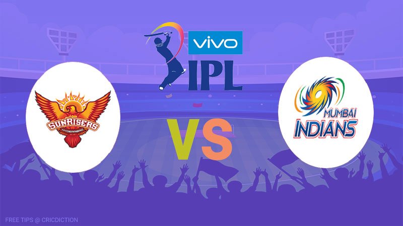 Sunrisers Hyderabad vs Mumbai Indians