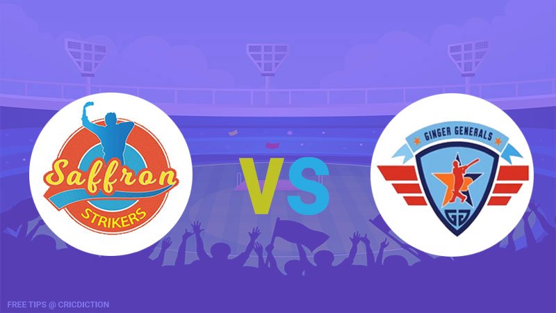 Saffron Strikers vs Ginger Generals