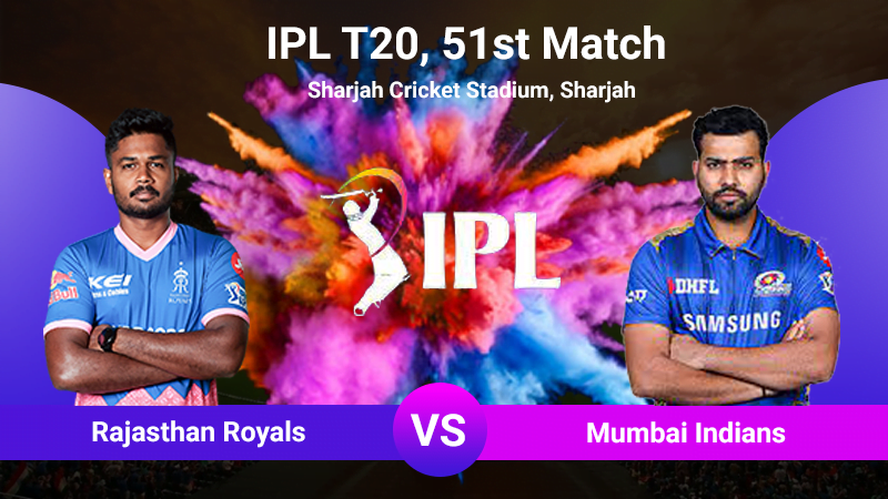 RR vs MI, 51st Match