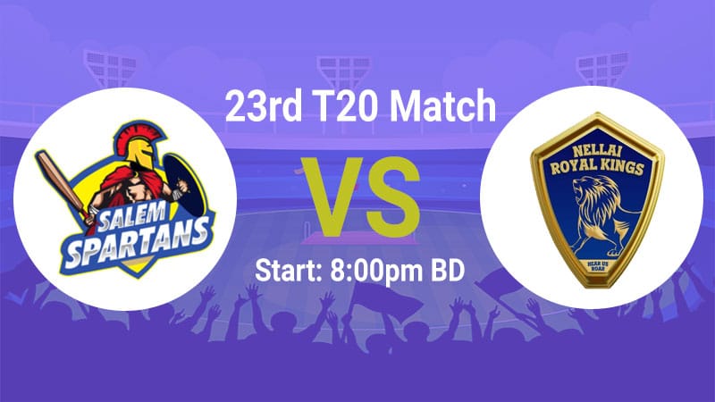 Salem Spartans vs Nellai Royal Kings