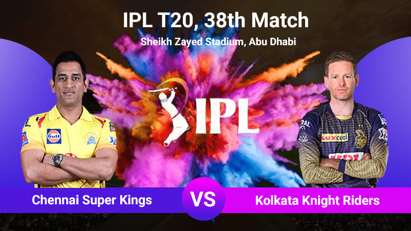 CSK vs KKR, 38th Match