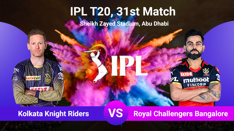 Kolkata Knight Riders vs Royal Challengers Bangalore