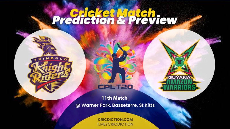 Trinbago Knight Riders vs Guyana Amazon Warriors