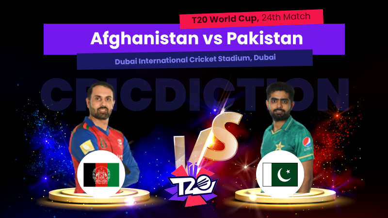 AFG vs PAK, 24th Match
