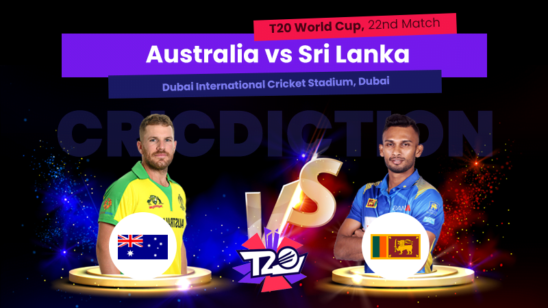 AUS vs SRI, 22nd Match