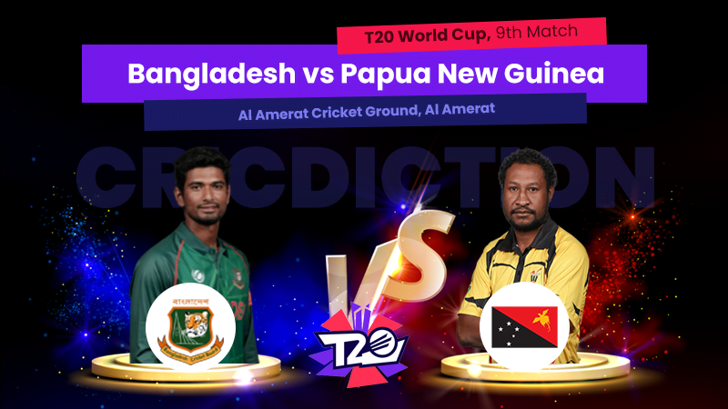 BAN vs PNG, 9th Match