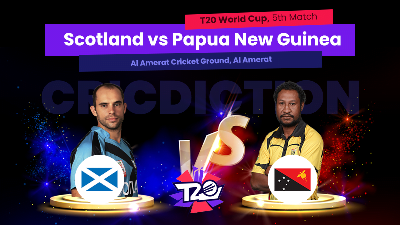 SCO vs PNG, 5th Match