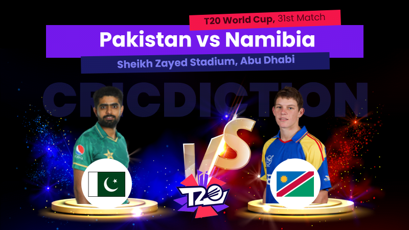 PAK vs NAM, 31st Match