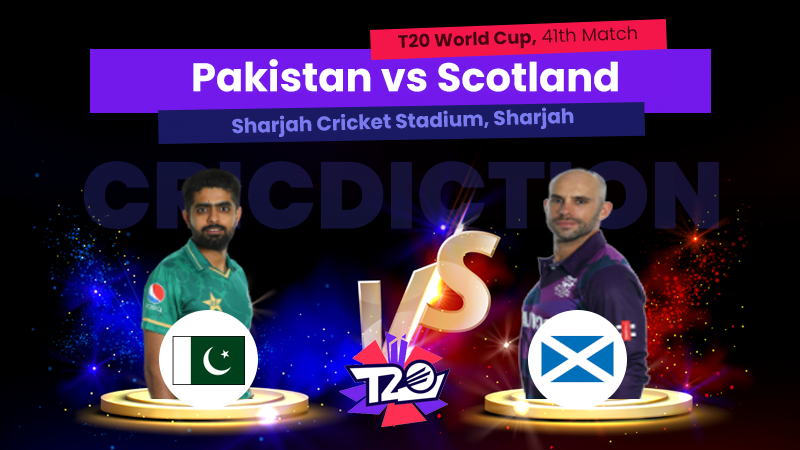 PAK vs SCO, 41st Match