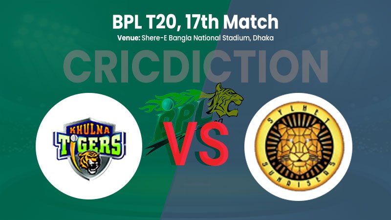 Khulna Tigers vs Sylhet Sunrisers