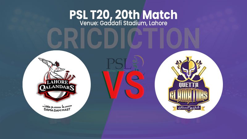 LQ vs QG, 20th Match