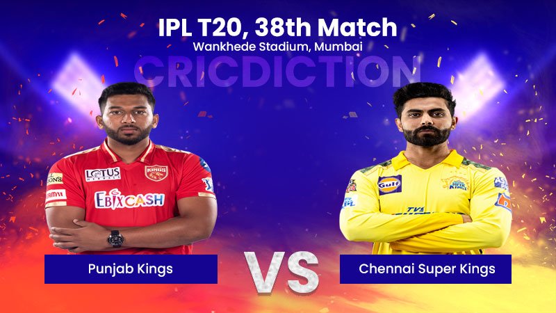 PBKS vs CSK, 38th Match