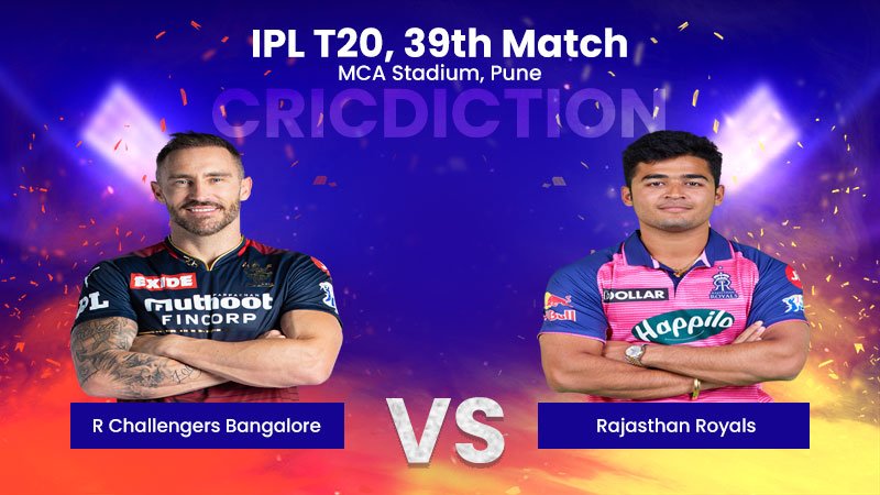 RCB vs RR, 39th Match