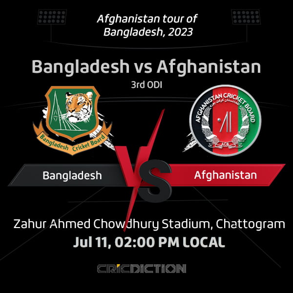 Bangladesh vs Afghanistan, 3rd ODI - Live Cricket Score, Commentary