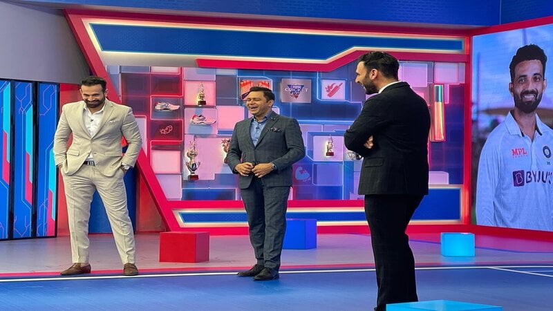 Irfan Pathan and Aakash Chopra