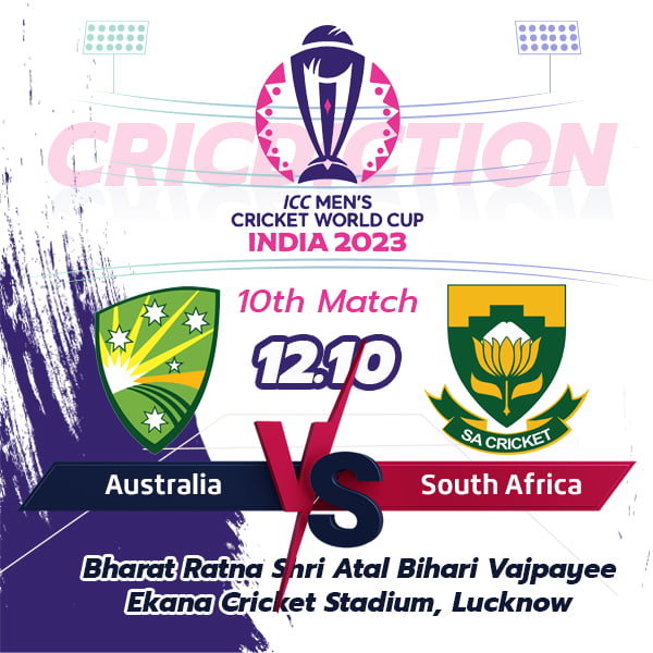 Australia vs South Africa, 10th Match