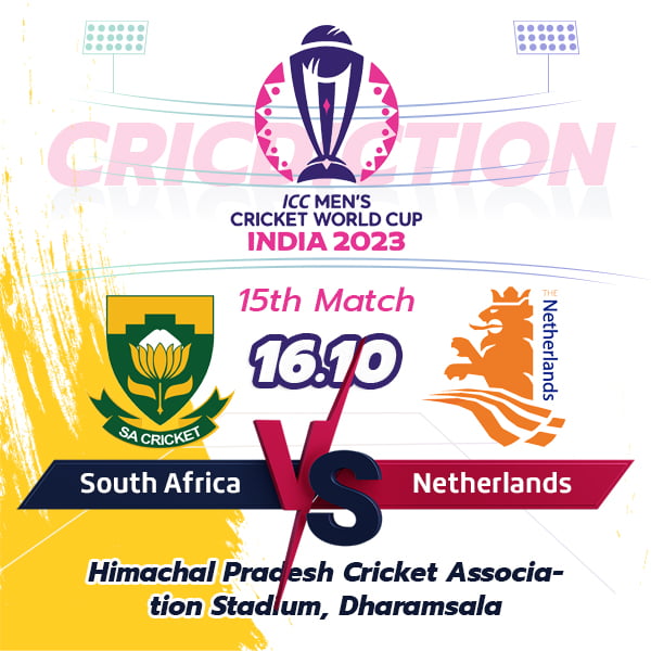South Africa vs Netherlands, 15th Match