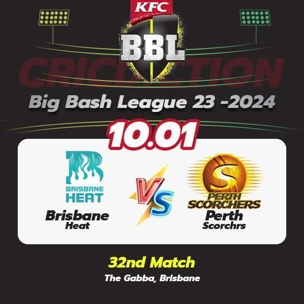 Brisbane Heat vs Perth Scorchers, 32nd Match